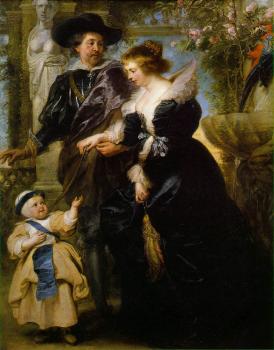 彼得 保羅 魯本斯 Rubens, his wife Helena Fourment, and their son Peter Paul